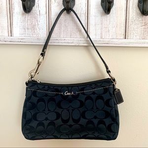 Small Black Coach Purse - Like New Condition